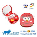 A-8067 fashion and bird red contact lens case